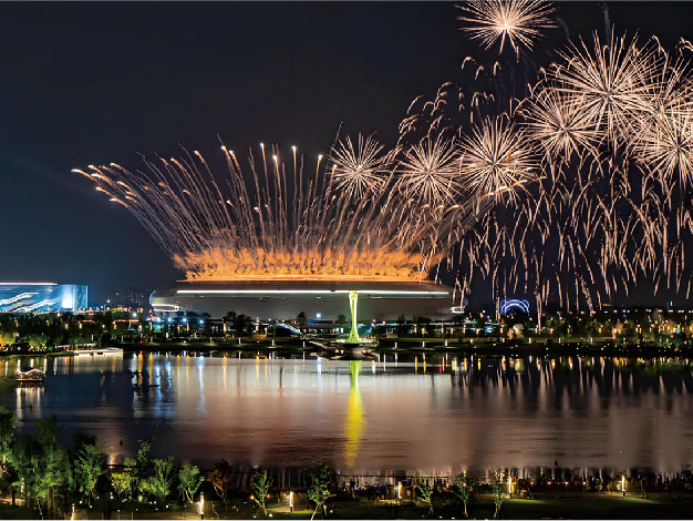 大运会*********烟花秀